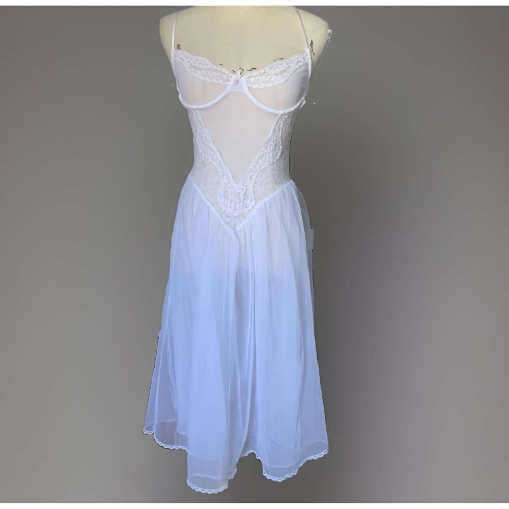 Sedu Lace Sheer Negligee Nightgown